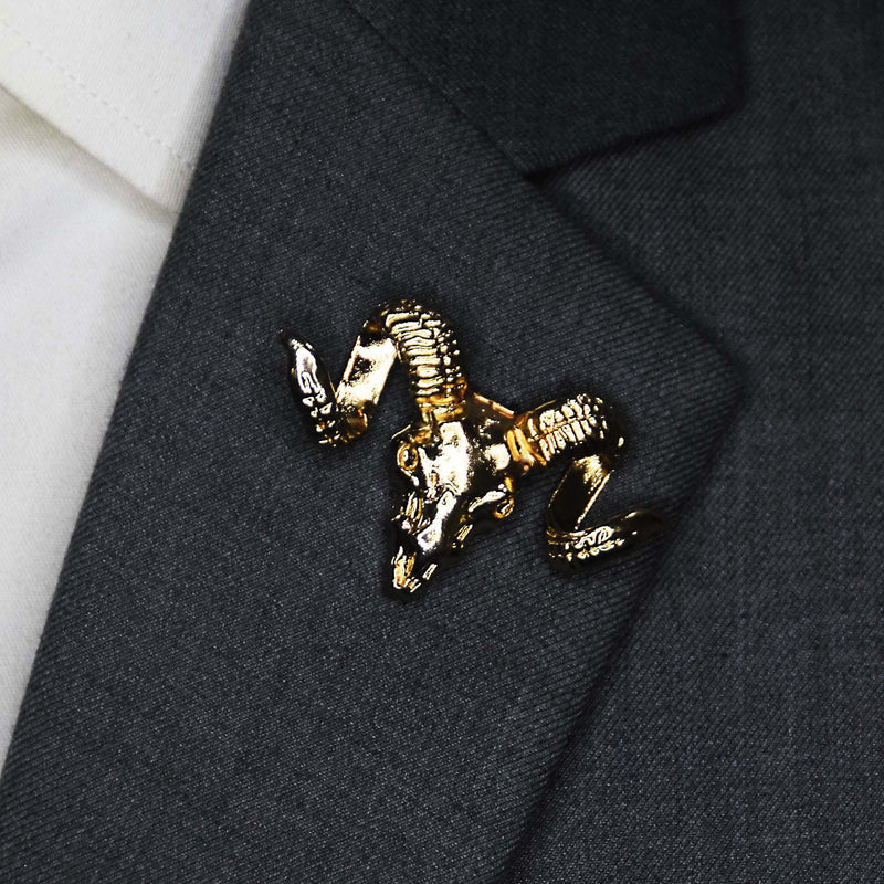 Markhor - Golden Lapel Pins