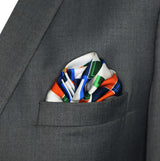 Techno Illusion – Silk Pocket Square