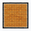 Geometric Repeat Pattern pocket square — full flat product.