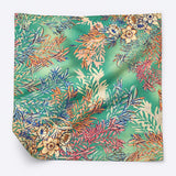 In The Jungle pocket square — unfolded studio detail.