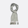 Metallic Grey - Silk Scarves - Silk Scarves | Monzoro Pakistan