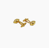 Mini Rugby – Golden Men's Cufflinks - Cufflinks | Monzoro Pakistan