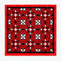 Missoula Museum pocket square — full flat product.