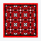 Missoula Museum pocket square — full flat product.