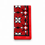 Missoula Museum pocket square — folded product.