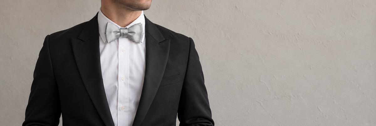 Bow Ties shown in a natural wearing context.