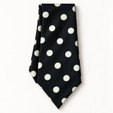 Circle Time Silk Ascot — Long folded presentation