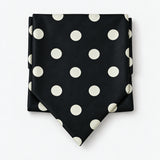 Circle Time Silk Ascot — Compact folded display