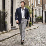 Retro Run Silk Ascot — City walk