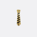 Necktie Golden Lapel Pins - Lapel Pins | Monzoro Pakistan