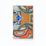 Paisley Art Show pocket square — folded product.