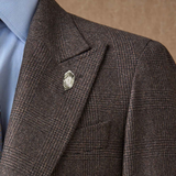 Peppermint Leaf Silver Lapel Pin - Lapel Pins | Monzoro Pakistan