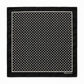 Point Black pocket square — full flat product.