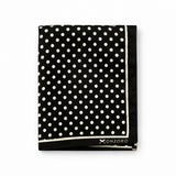 Point Black pocket square — folded product.