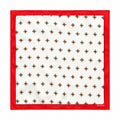 Red Potion pocket square — full flat product.