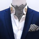 Retro Run Silk Ascot & Pocket Square Set