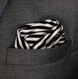 Retro Run - Silk Pocket Square - Pocket Squares | Monzoro Pakistan
