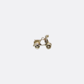 Retro Scooter Silver Lapel Pin - Lapel Pins | Monzoro Pakistan