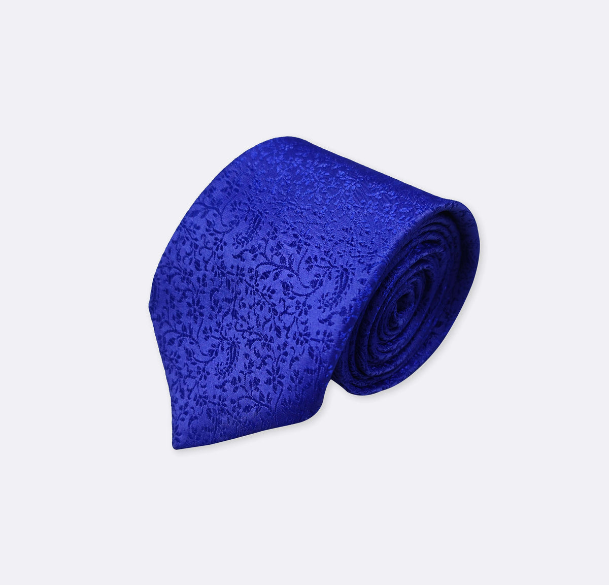 Royal Blue Self Tie - Neckties | Monzoro Pakistan