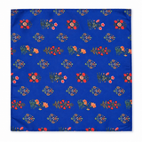Royal Persian Floral Silk Pocket Square