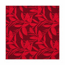 Scarlet Laurel Leaf Two-Tone Silk Pocket Square