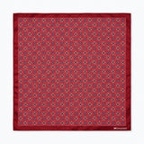 Seamless Repeat Pattern pocket square — full flat product.