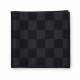 Shadow Checkerboard Silk Pocket Square — product photograph 10