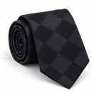 Shadow Checkerboard Silk Tie