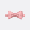 Solid Candy Pink Double Fold Bow Tie - Bow Ties | Monzoro Pakistan