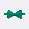 Solid Dark Green Double Fold Bow Tie - Bow Ties | Monzoro Pakistan