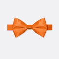 Solid Dream Orange Bow Tie - Bow Ties | Monzoro Pakistan