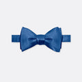 Solid Lapis Blue Double Fold Bow Tie - Bow Ties | Monzoro Pakistan