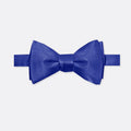 Solid Royal Blue Double Fold Bow Tie - Bow Ties | Monzoro Pakistan