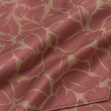 Terracotta Leaf Silhouette Silk Pocket Square — product photograph 8