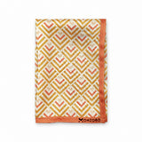 Textura Art pocket square — folded product.