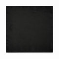 The Black Matter pocket square — full flat product.