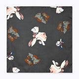 The Grey Garden pocket square — full flat product.