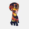 The Mighty Blue Jungle Silk - Silk Men Scarves - Silk Scarves | Monzoro Pakistan