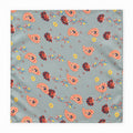 The Paisley Petals pocket square — full flat product.
