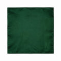Deep Green pocket square — full flat product.