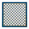 Ukrainian Folk Art pocket square — full flat product.