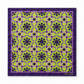 Weaving Pattern pocket square — full flat product.