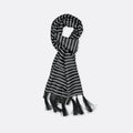 White Cane Crow Silk Men Scarves - Silk Scarves | Monzoro Pakistan