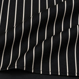 White Cane Crow pocket square — fabric and design close-up.