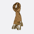 Yellow Cane Hazel Silk Men Scarves - Silk Scarves | Monzoro Pakistan